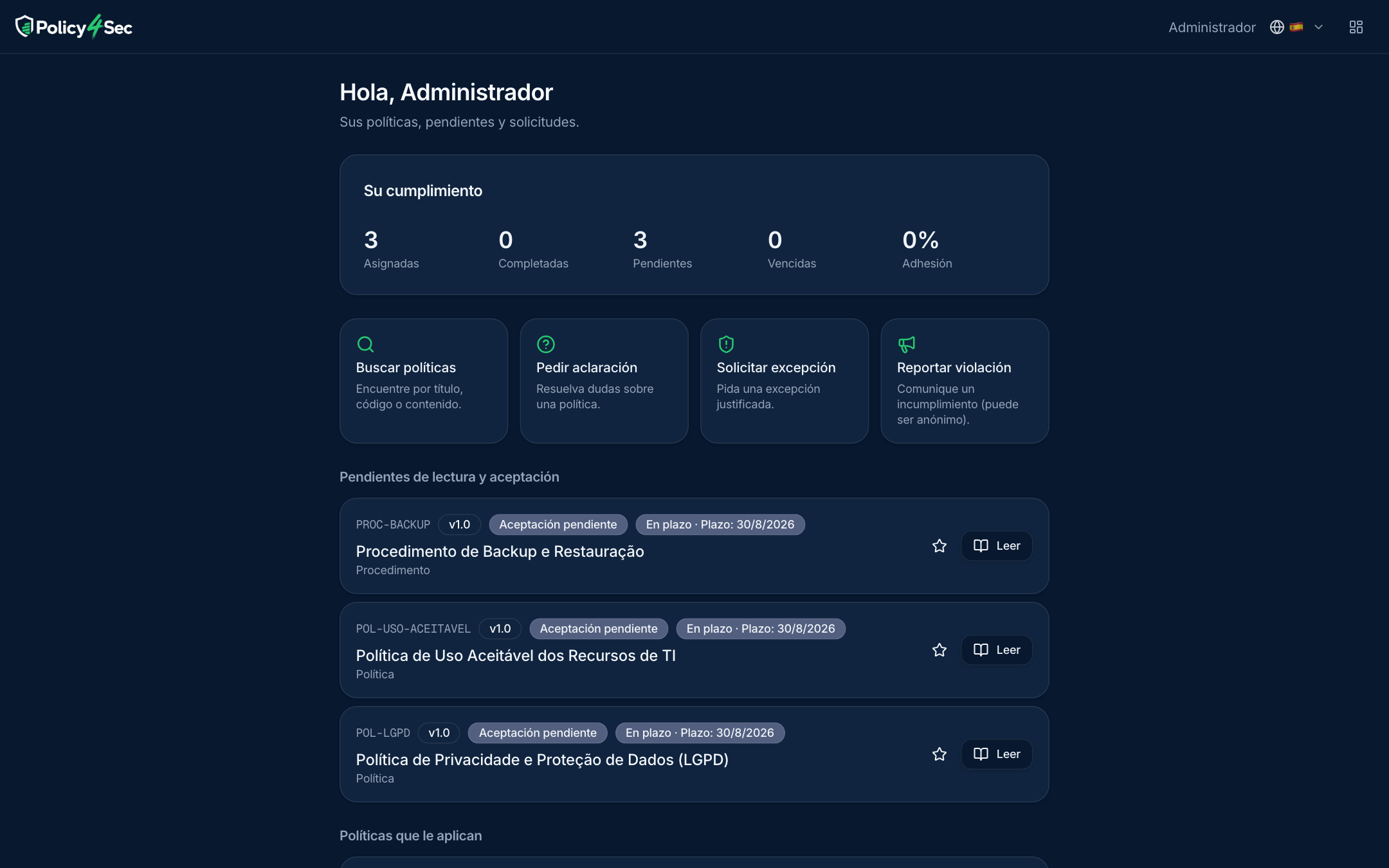 Portal del empleado
