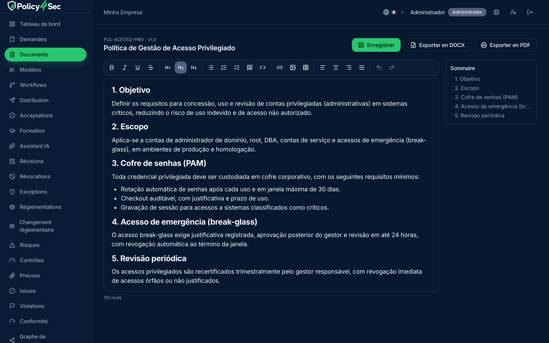 Rédigez sans quitter la plateforme