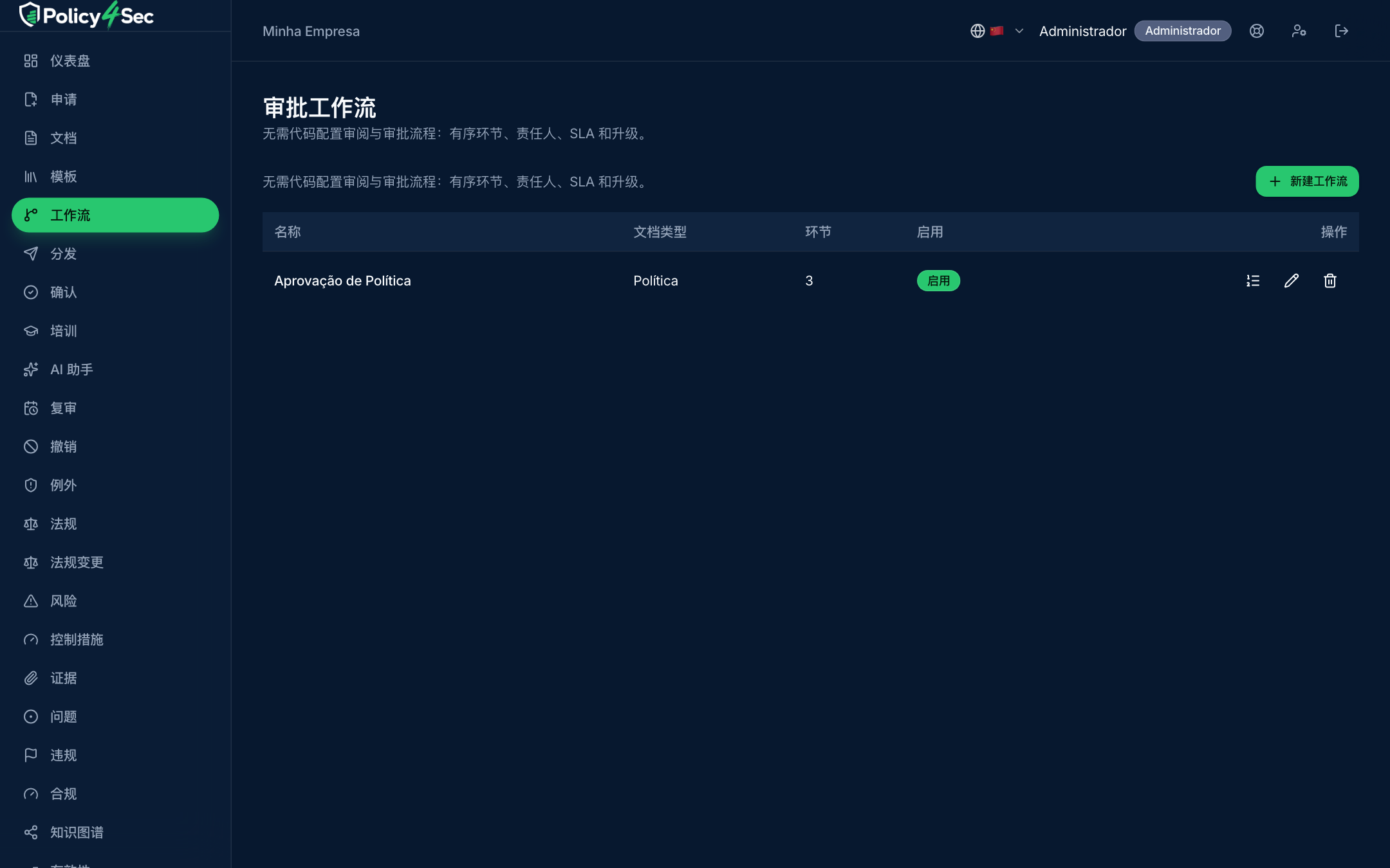 带职责分离的审批